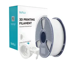 Sunlu PETG High-Speed Matte bílá / Struna pro 3D tiskárnu / PETG / 1 kg