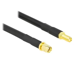 Delock SMA (M) - SMA (F) LMR/CFD300 10 m / Anténní kabel / low loss