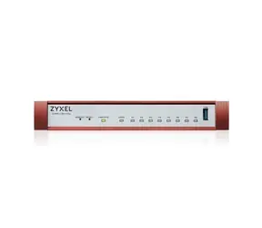 ZyXEL USG FLEX 100HP / Firewall / 8x GbE / 1x PoE+ / 1x USB / samostatné zařízení