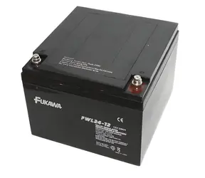 FUKAWA FWL24-12 / Olověný akumulátor / AGM / 12V / 24Ah / M5 / životnost 10 let