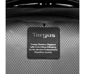 Targus HeritageLuxe 15-16" černá / Brašna / pro notebook do 16" / nastavitelné popruhy / polyester