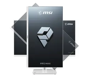 MSI PRO MAX 27TP Z 8MG-003XEU bílá / All-in-one počítač / 27" FHD T / AMD Ryzen 7 255 / 16GB / 512GB SSD / Bez OS