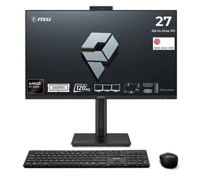 MSI PRO MAX 27TP Z 8MG-002XEU černá / All-in-one počítač / 27" FHD T / AMD Ryzen 7 255 / 16GB / 512GB SSD / Bez OS