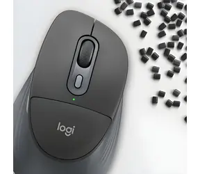 Logitech Signature Comfort Plus M850L grafitová / Myš / Bezdrátová / Bluetooth / Tichý provoz / 1000 DPI