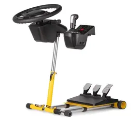 Wheel Stand Pro FARM TRUCK LITE žlutá / Stojan na volant / bez RGS modulu / nastavitelná šířka 400-565 mm