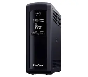 CyberPower Value Pro GreenPower černá / UPS / 1200 VA / 720 W / Line-interactive / 8x IEC C13 / LCD