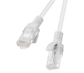 Lanberg UTP CAT5E 1m šedá / Patch kabel / RJ45-RJ45 / Fluke Passed