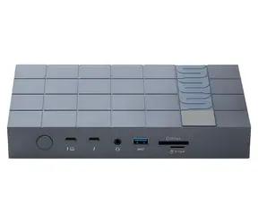 Peladn G2E šedá / Dokovací stanice / Thunderbolt 5 / 120 Gb/s / 13 portů / M.2 NVMe / PD 140W / 2,5G LAN