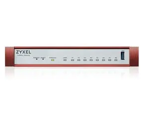 ZyXEL USG FLEX 100HP / Firewall / 8x GbE / 1x PoE+ / 1x USB / 1 rok Gold Security Pack