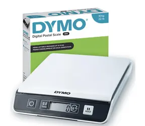 Dymo M 10 Poštovní váha / LCD displej / nosnost do 10 kg / napájení USB nebo baterie AAA