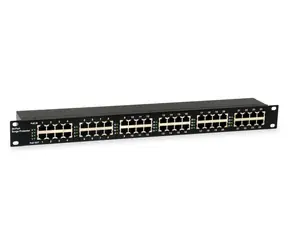 LevelOne ESP-2400 černá / Přepěťová ochrana / 24x PoE / IEEE 802.3af/at / 19” rack