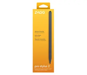 ZAGG Pro Stylus2 šedá / Stylus / pro iPad Pro 11" a 12,9" / vestavěná baterie