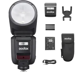 Godox V100-C / Blesk pro Canon / TTL / HSS / 100 Ws / Zoom 28-105 mm