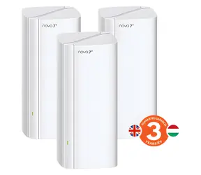 Tenda Nova ME3 Pro 3 ks / Mesh systém / WiFi 7 / BE3600 / 9x GLAN/GWAN / WPA3 / VPN server