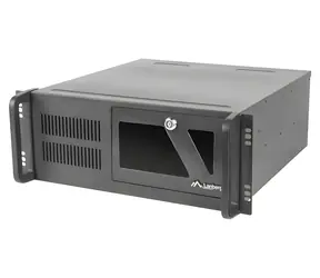 Lanberg SC01-4504-10B černá / Serverové šasi / 19" / 4U / ATX / Micro-ATX / Mini-ATX / 6x 3,5"