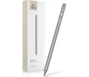 Tech-Protect Active Stylus Pen titanová / Aktivní stylus / Kapacitní dotykové pero