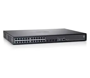LevelOne Switch 24x GbE + 2x 10G SFP+ / Switch / Managed L3 / 19" rack / Stohovatelný