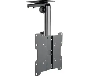 Schwaiger stropní držák TV černá / Držák pro TV / 17" - 37" / VESA 200x200 / max 20 kg / naklápěcí, otočný