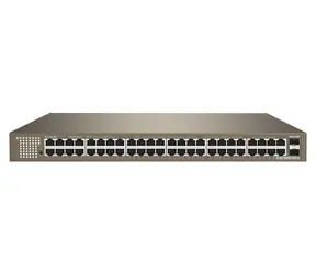 Tenda TEG1050F / Switch / 48x Gigabit RJ45 + 2x SFP / Fanless / Rackmount / VLAN