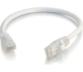 C2G Patch kabel CAT6 RJ45-RJ45 5 m bílá / Patch kabel / UTP / Snagless / PVC