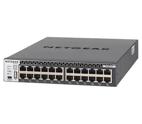 Netgear M4300 XSM4324CS-100NES / Switch / 24x RJ-45 10/100/1000 / 4x SFP+ 10GbE / bez PoE
