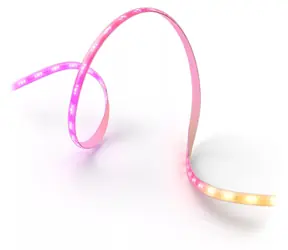 Philips Hue Flux 10 m bílá / Chytrý LED pásek / Bluetooth/Zigbee / silikonový / vč. adaptéru