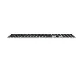 Apple Magic Keyboard s Touch ID a numerickou klávesnicí černá / Klávesnice / Bluetooth / USB-C / US Layout