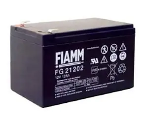 Fiamm FG21202 / Olověný akumulátor / 12V / 12Ah / AGM / životnost 5 let