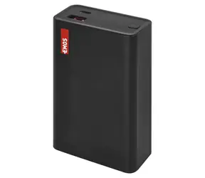 EMOS PWB NTBF20 černá / Powerbanka / 20 000 mAh / 65W PD / 1× USB-C / 1× USB-A
