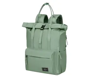 American Tourister URBAN GROOVE UG25 zelená / Batoh na notebook / 15,6" / recyklovaný PET / vodoodpudivý