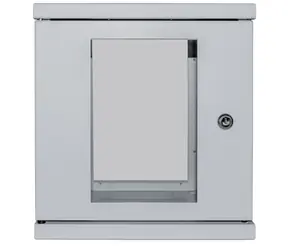 Intellinet Nástěnný rozvaděč 10" šedý, smontovaný / Rozvaděč / 6U / 300x300 mm / nosnost 60 kg