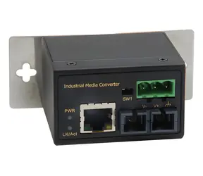 LevelOne IEC-4001 / Media konvertor / RJ45-SC / Multimode / 1310nm / 2km / Industrial