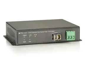 LevelOne PFE-1101T / PoE extender / RJ45 - MM LC / 2 km / 100 Mbit/s