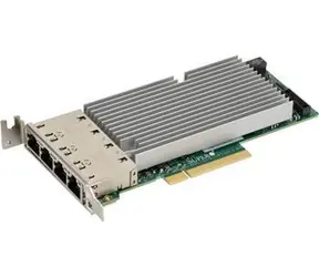 Supermicro STG-i4T / Rozšiřující karta / PCIe Gen3 x8 (LP) / 4x 10GbE RJ45 / Intel XL710 + X557