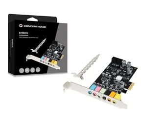 Conceptronic EMRICK15B / Zvuková karta / PCIe / 7.1 kanálů / S/PDIF / 24 Bit/192 kHz