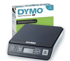 Dymo M2 černá / Poštovní váha / LCD displej / nosnost 2 kg / přesnost 1 g