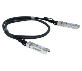 LevelOne DAC-0102 2 m / SFP+ DAC kabel / Twinax / 10 Gbps / Černá