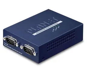 Planet konvertor 2x RS232/422/485 na Ethernet / Konvertor / 10/100 Mbps / 2x sériový port / 1x LAN
