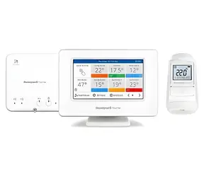 Honeywell Home EvoHome EVO-HAUS-PLUS / Řídicí jednotka + termohlavice HR93 + spínací relé