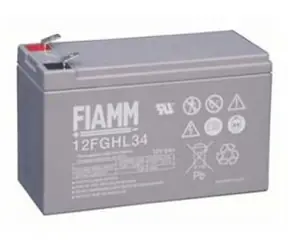 Fiamm 12FGHL34 / Olověný akumulátor / 12V / 8,4Ah / životnost 10 let