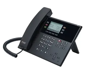 Auerswald COMfortel D-110 černá / IP telefon / 3 linky / PoE / Handsfree / Displej 2,7"