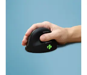 R-Go HE Break Mouse S Right černá / Ergonomická bezdrátová myš / Bluetooth / 2400 DPI / 5 tlačítek