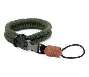 C-ROPE Claw olivová / Poutko na zápěstí / paracord / 30 cm / nosnost 20 kg