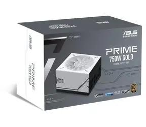 ASUS PRIME AP-750G / Zdroj / 750 W / 80 PLUS Gold / ATX 3.0 / plně modulární