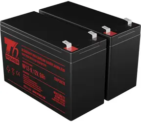 T6 Power RBC124, RBC142, RBC177, RBC109, RBC33 / Baterie pro UPS / 2x 12V 9Ah / pro APC, Fortron, Eaton