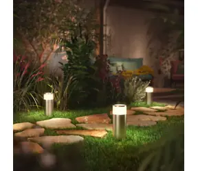 Philips Hue WCA Calla nerez / Venkovní sloupkové svítidlo / 220-240 V / energetická třída G