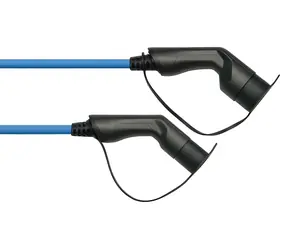 Kabelmeister Nabíjecí kabel Typ 2 - Typ 2 modrý 7,5m / Nabíjecí kabel / Mode 3 / 3-fázový / 16A / 11kW / IP54