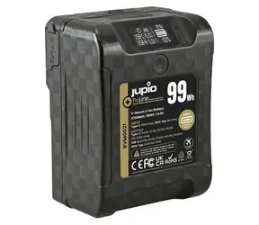 Jupio ProLine V-Mount Extreme 99 / Akumulátor / 6700 mAh (99 Wh) / LCD displej / USB-C PD 65W / D-Tap in/out