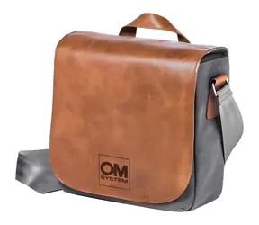 OM System OM-D Messenger Bag Leather Mini / Brašna na fotoaparát / pravá kůže / vč. popruhu