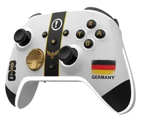 Dragonshock Controller AURORA+ FIFA WC 26 Germany černá/bílá/zlatá / Gamepad / PC / Android / iOS / Bluetooth